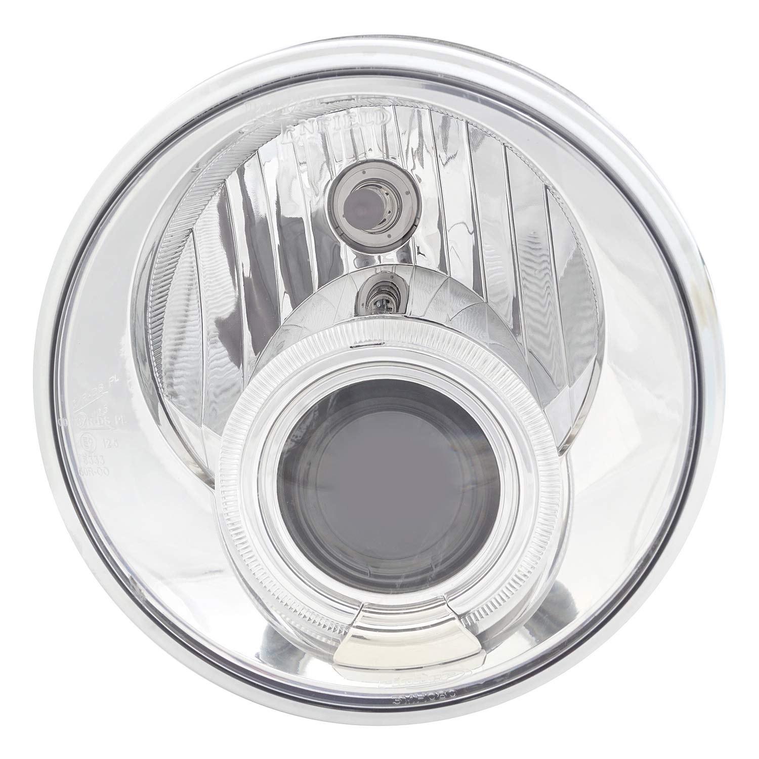 Uno Minda RE-142-HLA-WB HEAD LIGHT WITH BULB FOR ROYAL ENFIELD BULLET THUNDERBIRD NEW MODEL